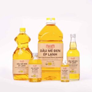 Gom Củi giới thiệu Dầu mè đen ép lạnh của Noom